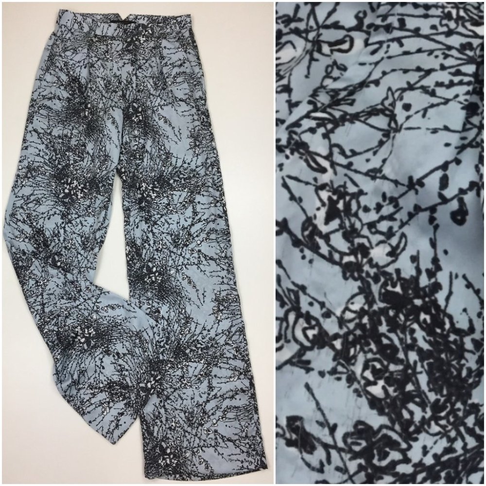 BCBGMAXAZRIA JAQUES High Waist Wide Leg Pants